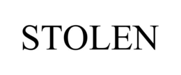 STOLEN trademark
