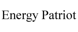 ENERGY PATRIOT trademark