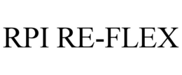 RPI RE-FLEX trademark
