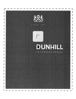 D DUNHILL INTERNATIONAL SINCE 1907 trademark