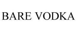 BARE VODKA trademark