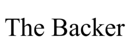 THE BACKER trademark