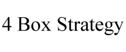 4 BOX STRATEGY trademark