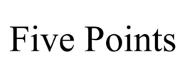 FIVE POINTS trademark