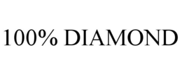 100% DIAMOND trademark