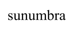 SUNUMBRA trademark