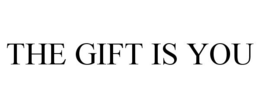 THE GIFT IS YOU trademark