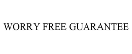 WORRY FREE GUARANTEE trademark