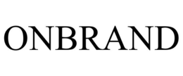 ONBRAND trademark