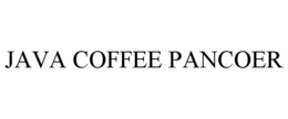 JAVA COFFEE PANCOER trademark