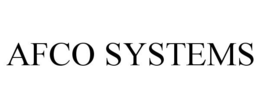 AFCO SYSTEMS trademark