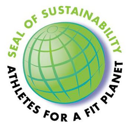 SEAL OF SUSTAINABILITY ATHLETES FOR A FIT PLANET trademark