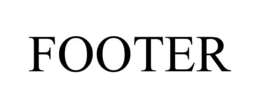 FOOTER trademark