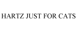 HARTZ JUST FOR CATS trademark