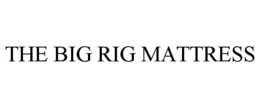 THE BIG RIG MATTRESS trademark