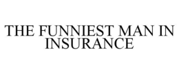 THE FUNNIEST MAN IN INSURANCE trademark