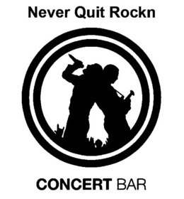 CONCERT BAR NEVER QUIT ROCKN trademark
