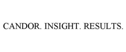 CANDOR. INSIGHT. RESULTS. trademark