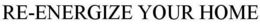 RE-ENERGIZE YOUR HOME trademark