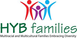 HYB FAMILIES MULTIRACIAL AND MULTICULTURAL FAMILIES EMBRACING DIVERSITY trademark