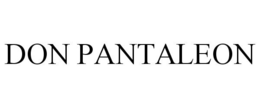 DON PANTALEON trademark