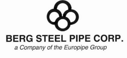 BERG STEEL PIPE CORP. A COMPANY OF THE EUROPIPE GROUP trademark