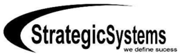 STRATEGICSYSTEMS WE DEFINE SUCESS trademark