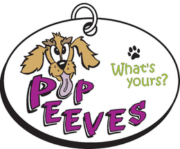 PUP PEEVES WHAT'S YOURS? trademark