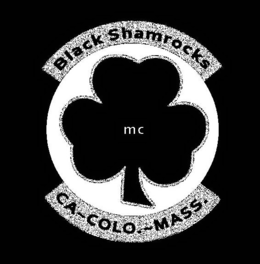 BLACK SHAMROCKS MC CA~COLO.~MASS. trademark