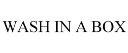WASH IN A BOX trademark