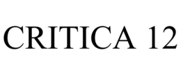 CRITICA 12 trademark