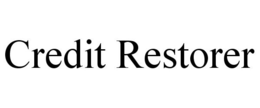 CREDIT RESTORER trademark