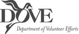 DOVE DEPARTMENT OF VOLUNTEER EFFORTS trademark