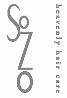 SOZO HEAVENLY HAIR CARE trademark