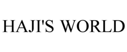 HAJI'S WORLD trademark