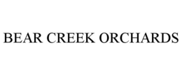 BEAR CREEK ORCHARDS trademark