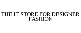 THE IT STORE FOR DESIGNER FASHION trademark