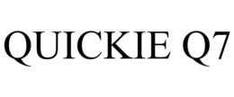 QUICKIE Q7 trademark