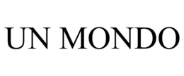 UN MONDO trademark