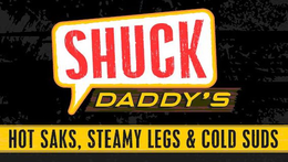 SHUCK DADDY'S HOT SAKS, STEAMY LEGS & COLD SUDS trademark
