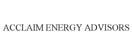 ACCLAIM ENERGY ADVISORS trademark