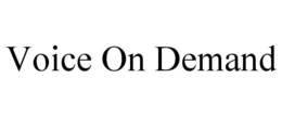 VOICE ON DEMAND trademark