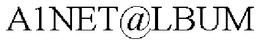 A1NET@LBUM trademark