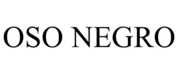 OSO NEGRO trademark