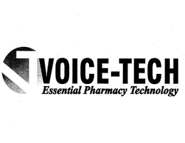 VT VOICE-TECH ESSENTIAL PHARMACY TECHNOLOGY trademark
