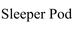 SLEEPER POD trademark