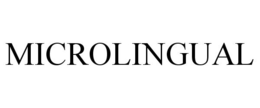 MICROLINGUAL trademark
