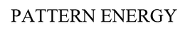 PATTERN ENERGY trademark