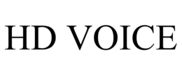 HD VOICE trademark
