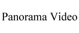 PANORAMA VIDEO trademark